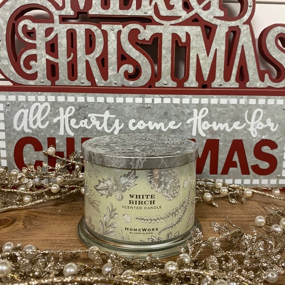Accents New Homeworx White Birch 3 Wick Candle Poshmark
